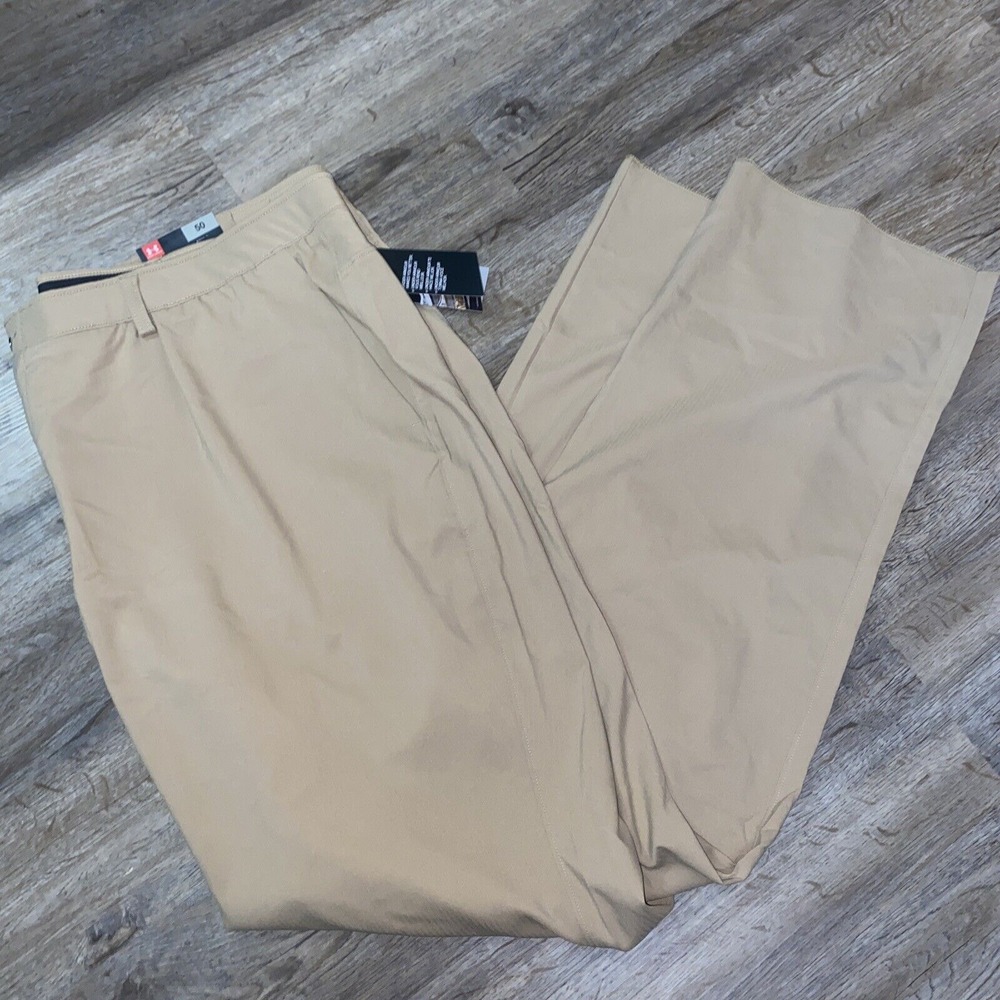 NWT  Under Armour Men's‎ Showdown  Golf Pants, Sz 50, Khaki